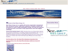Tablet Screenshot of nextwavegroup.com